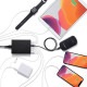 [ACA-IP67BK] USB���Ŵ�(6�ݡ��ȡ����12A���֥�å�)