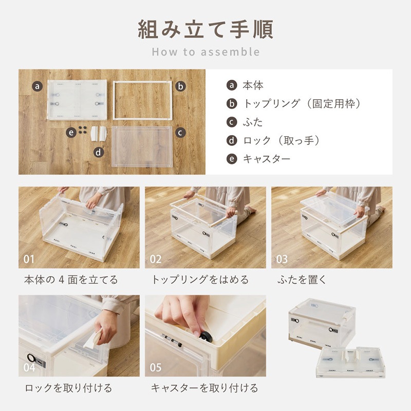 [4524370488757] 240653111 �ޤ���߼�Ǽ������ M ���ꥢ 49.5x35.5x23.5cm ��Ǽ�ܥå��� ����ѥ��� ���㥹�����դ���