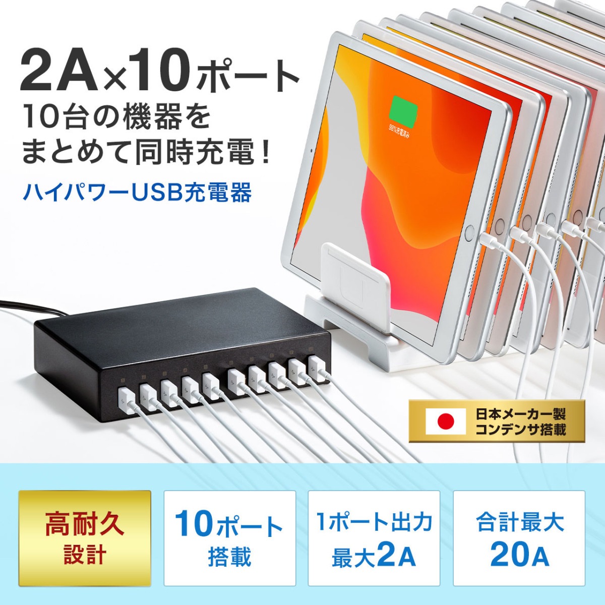 [ACA-IP68] USB���Ŵ�(10�ݡ��ȡ����20A�����ѵץ�����)