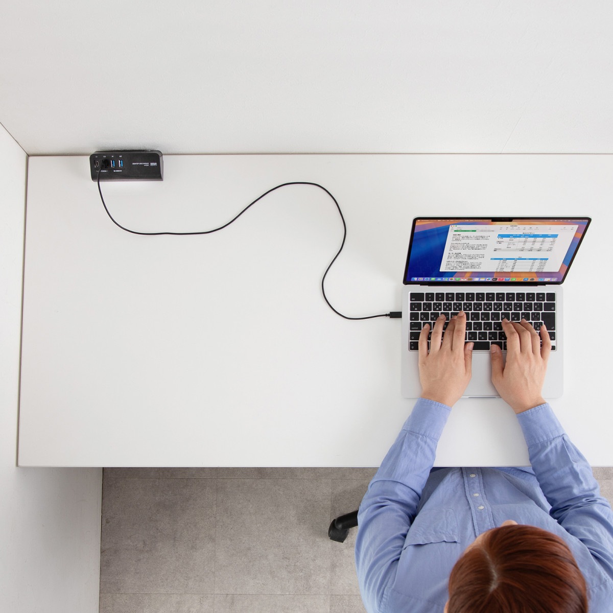 [ACA-PD106BK] USB PD�б������׼�AC���Ŵ�(PD65W��C��2+A��2���֥�å�)