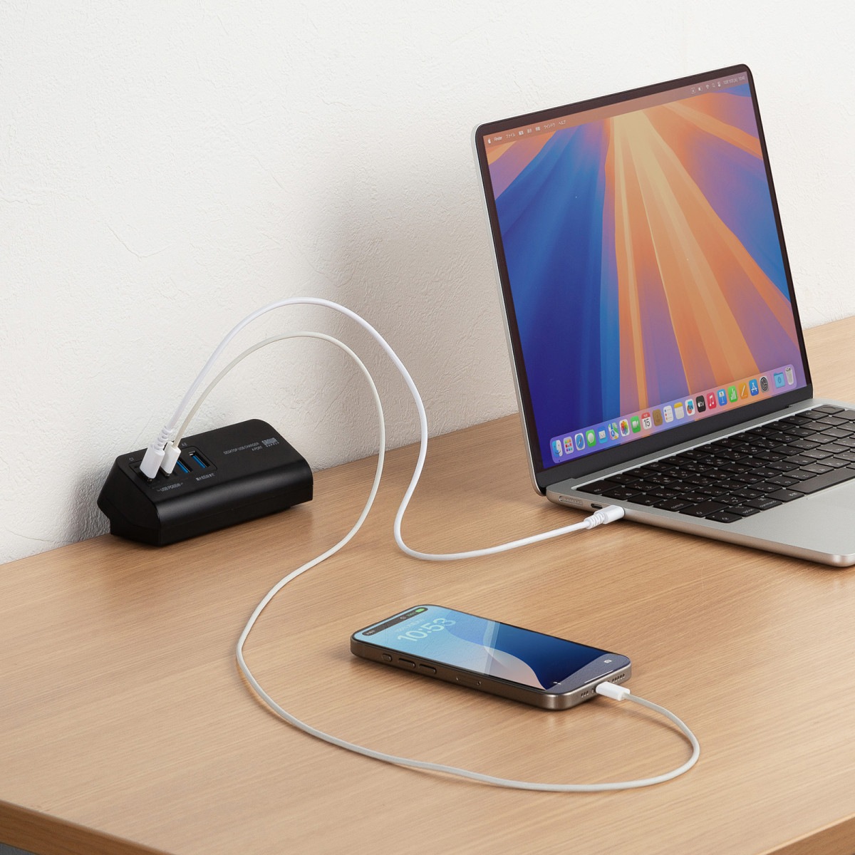 [ACA-PD106BK] USB PD�б������׼�AC���Ŵ�(PD65W��C��2+A��2���֥�å�)