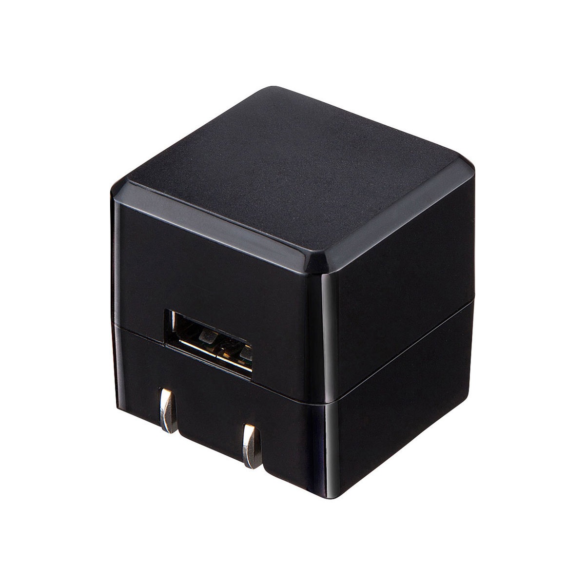[ACA-IP70BK] ���塼�ַ�USB���Ŵ�(1A�����ѵץ����ס��֥�å�)