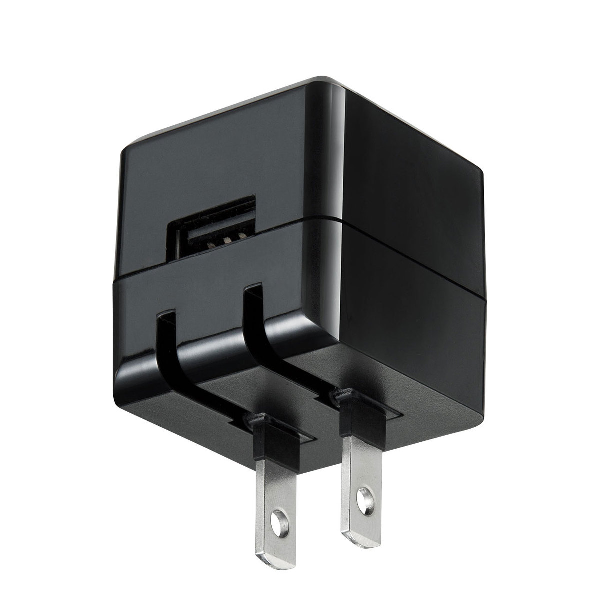[ACA-IP70BK] ���塼�ַ�USB���Ŵ�(1A�����ѵץ����ס��֥�å�)