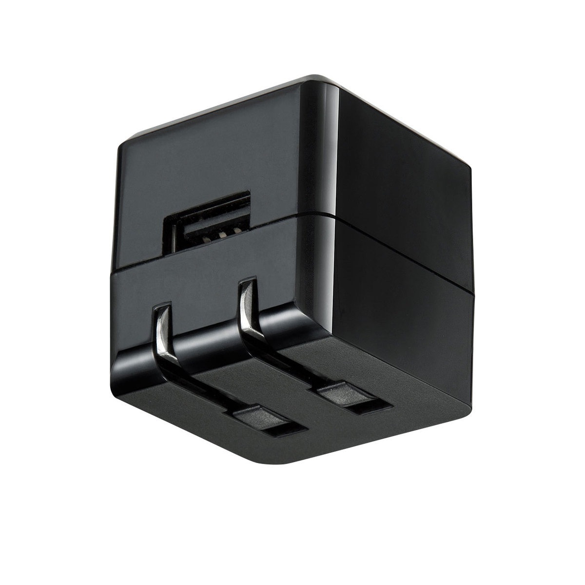 [ACA-IP70BK] ���塼�ַ�USB���Ŵ�(1A�����ѵץ����ס��֥�å�)