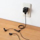 [ACA-IP70BK] ���塼�ַ�USB���Ŵ�(1A�����ѵץ����ס��֥�å�)