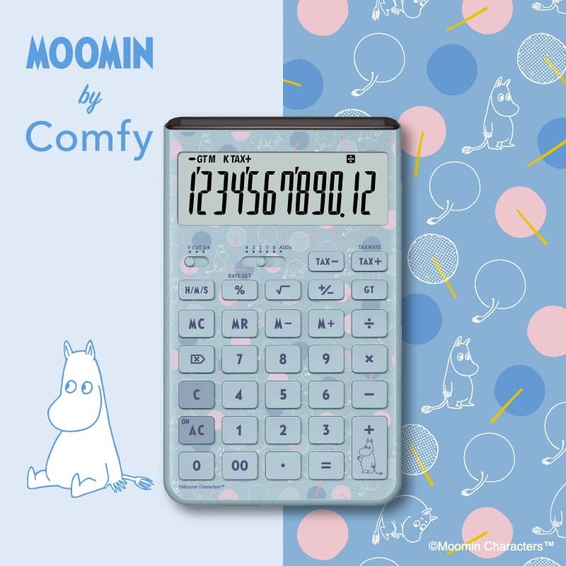 [JT-200T-MM-BU-N] �ࡼ�ߥ� ��ǥ� �ǥ��������� MOOMIN by Comfy ���㥹�ȥ����� 12�� ���쥤�å���֥롼(�ࡼ�ߥ�)��