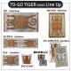 [982340014] TO-GO �ȥ������� ���å���󥫥С� �������� TIGER 45x45cm ���� ��������°���ޤ��� �� �� �ȥ��