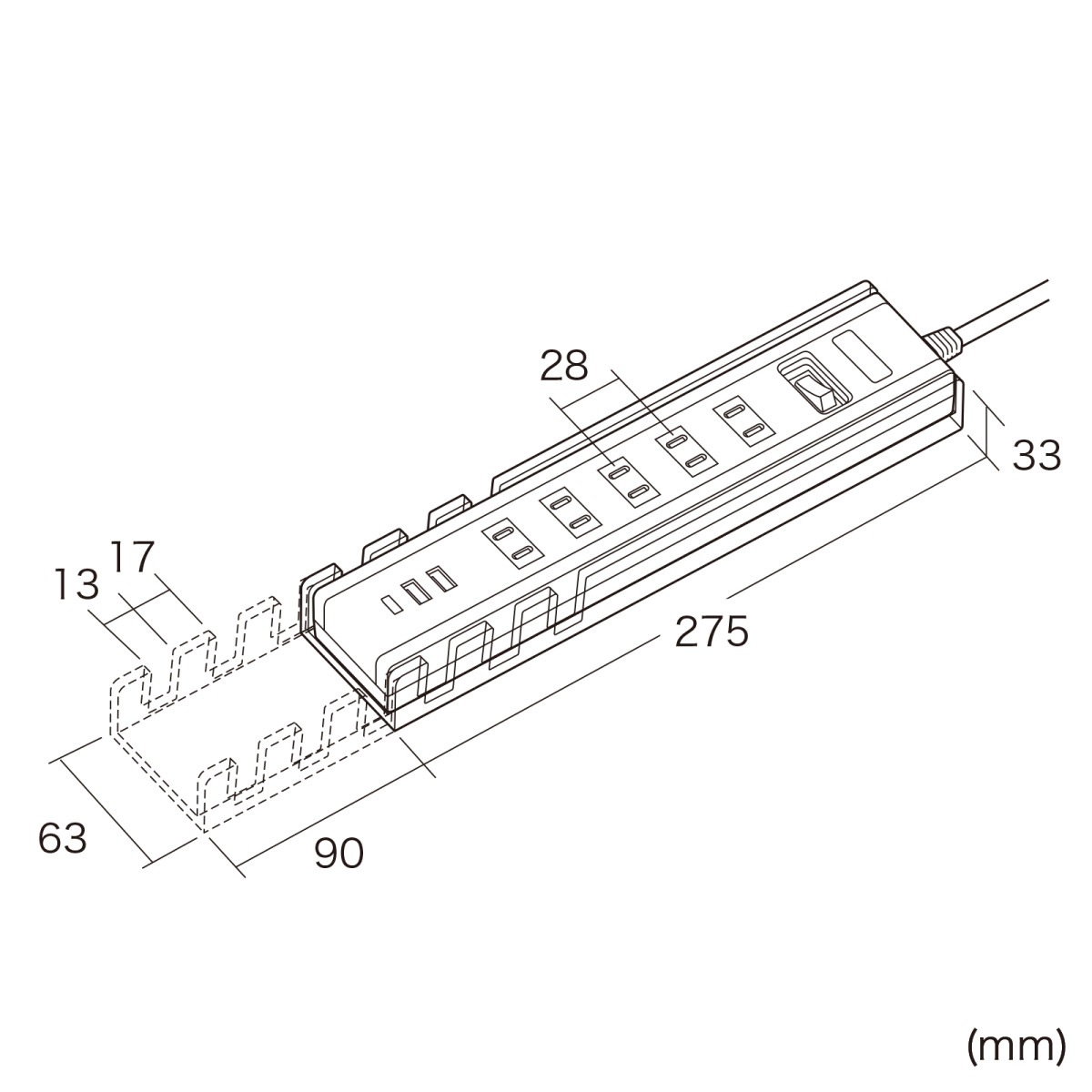 [TAP-B47UC-15W] USB���ŵ�ǽ�դ����å� ��������դ�