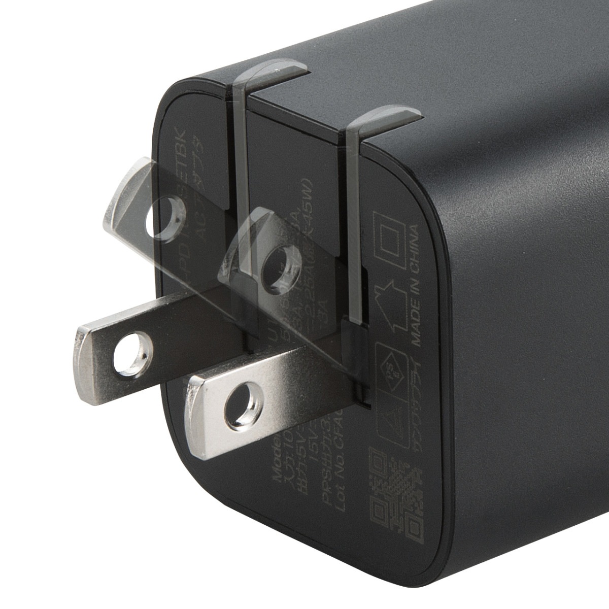 [ACA-PD109BK] USB PD�б����塼�ַ�AC���Ŵ�(PD45W)