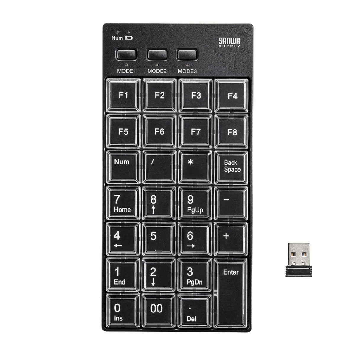 [NT-WL26BK] �ץ�����ޥ֥�ƥ󥭡�(2.4G��ǥ�)