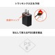 [ACA-IP86BK] USB���Ŵ�(1A���֥�å�)