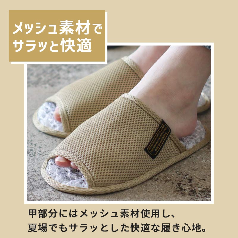 [982540030] ����å� ���� �֥꡼���֥� S������ 23-25cm �١����� BREATHABLE SLIPPER ��ȿȯ�ե����С� �̵��� ����ʤ� ������ ��å����