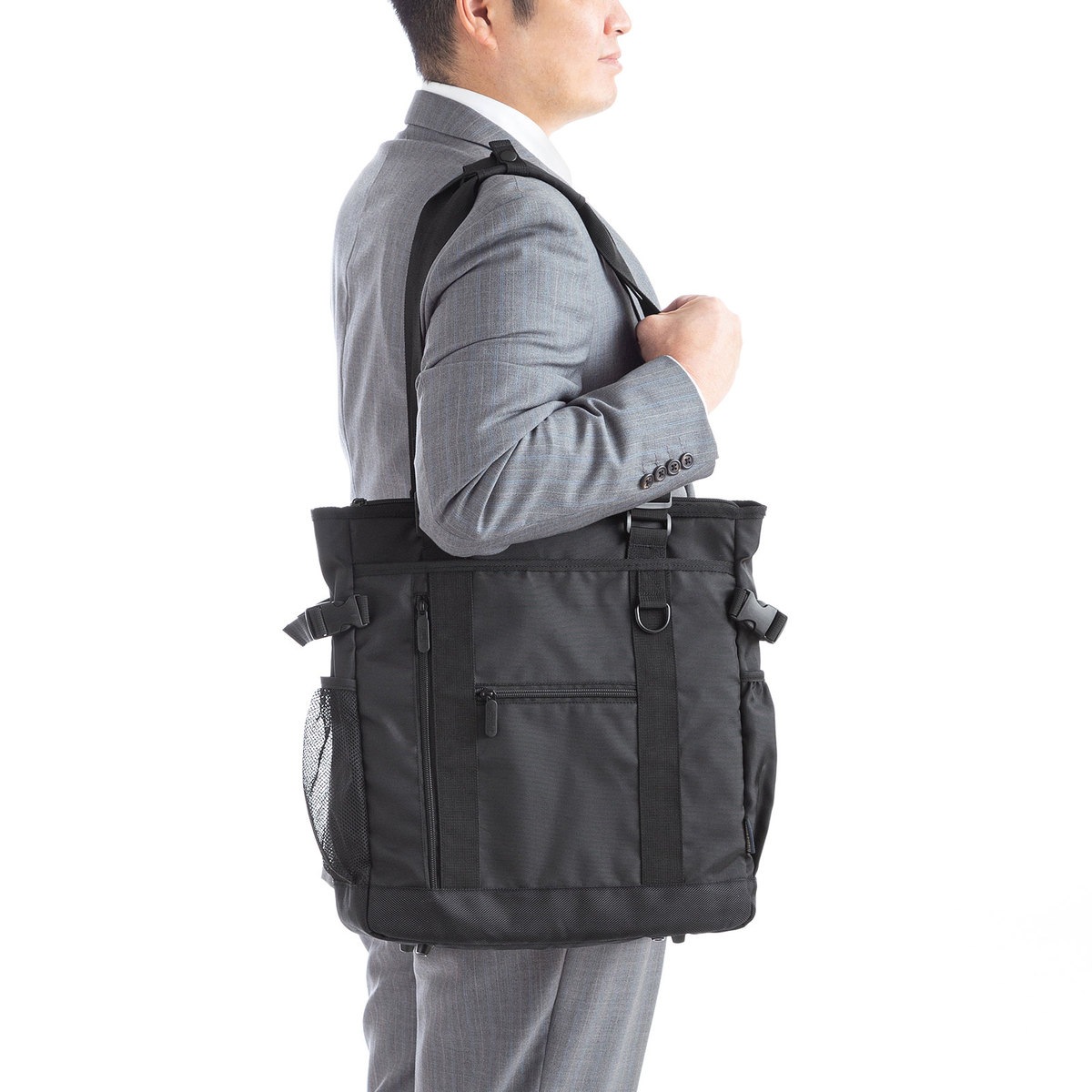 [BAG-BT3BK] 3WAY�ӥ��ͥ��ȡ��ȥХå�(�֥�å�)
