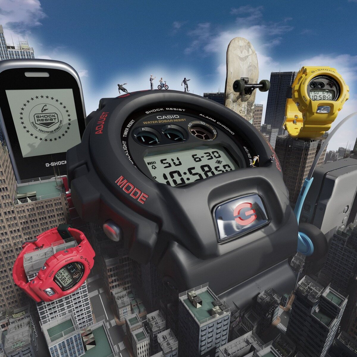 [DW-6900TR-1JR] G-SHOCK DW-6900 30TH ANNIVERSARY MODELS��