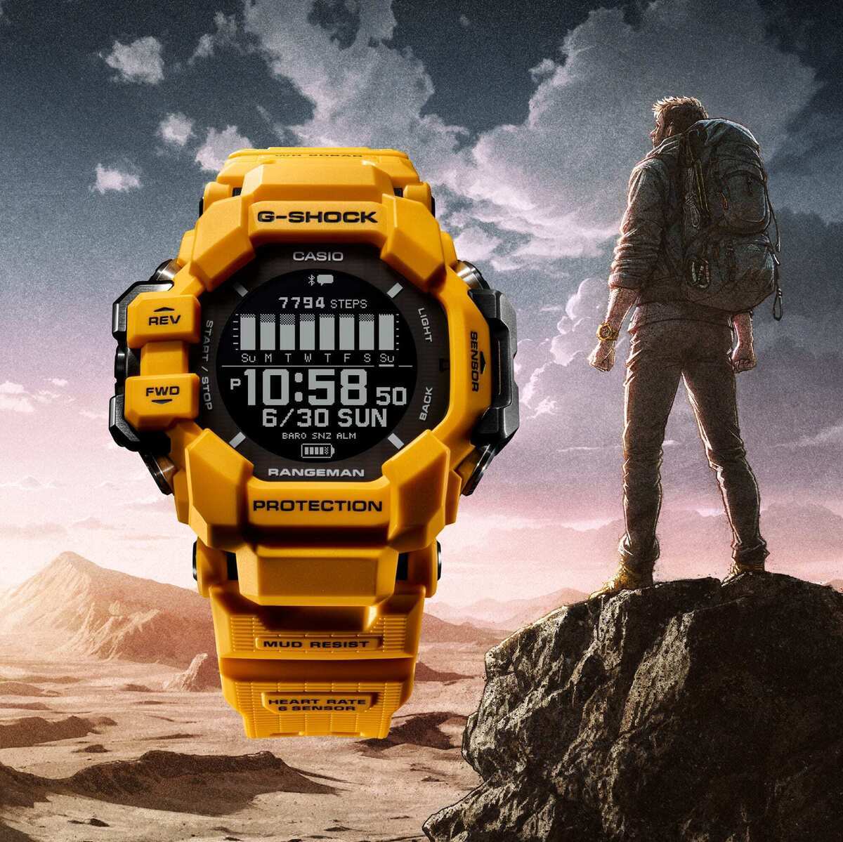 [GPR-H1000-9JR] G-SHOCK MASTER OF G RANGEMAN ���������ʡ�