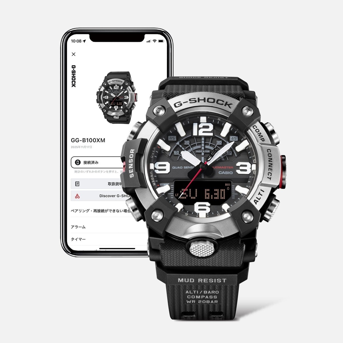 [GG-B100XMB-1AJF] G-SHOCK MASTER OF G MUDMASTER��