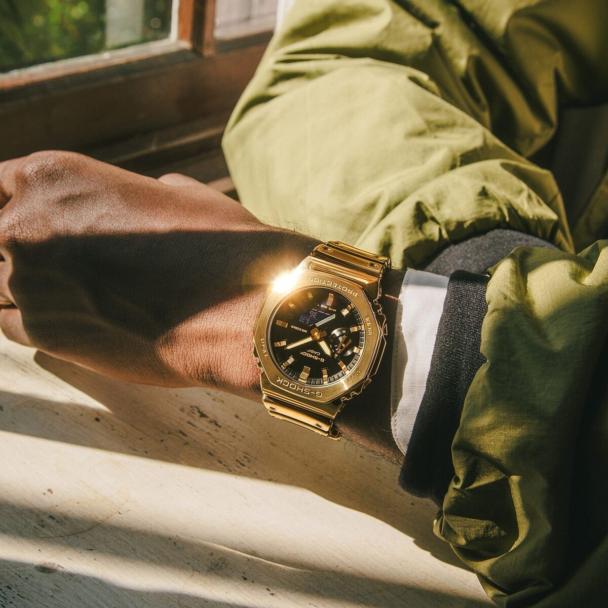 [GM-2100YMG-9AJF] G-SHOCK FINE METALLIC SERIES��