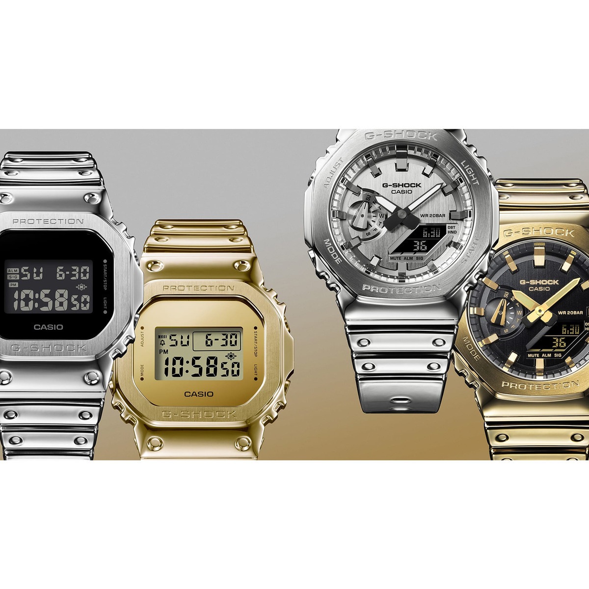 [GM-2100YMG-9AJF] G-SHOCK FINE METALLIC SERIES��