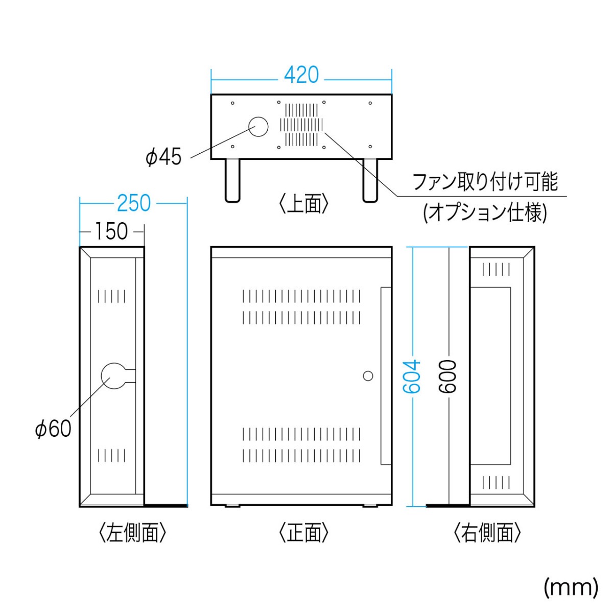 [CP-HBOX2U] ��������Բġ�19������ޥ����HUB�ܥå���(2U)