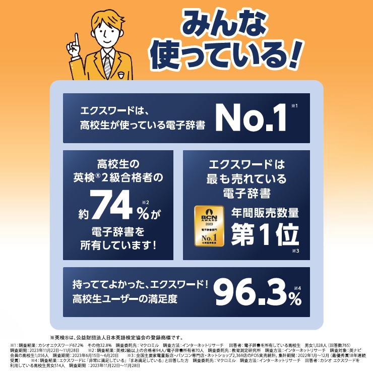 ���ŻҼ��� �⹻�� ���㤤�� 3�����åȡ� [XD-EZ4000-SP9] ������ EX-word XD-EZ4000 + ���եȥ�����(�֥�å�) +���վ��ݸ�ե���� XD-PF23