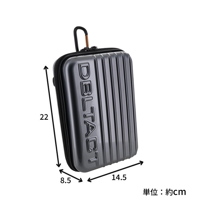 [DT-MPCL-GM] DBLTACT ������󥰥����� ����᥿��å� L������ 220x145x85mm ����ӥ��դ� �����������ȥ�å��դ���