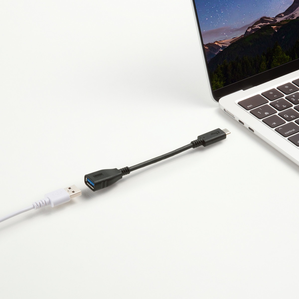 [AD-USB33CAF] USB 5Gbps Type-C�Ѵ������֥�(AtoC��7cm��USB-IFǧ����)