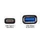 [AD-USB33CAF] USB 5Gbps Type-C�Ѵ������֥�(AtoC��7cm��USB-IFǧ����)