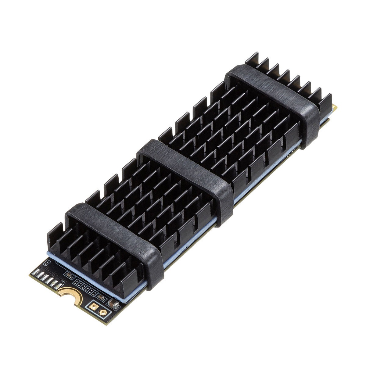 [TK-HM5BK] M.2 SSD�ѥҡ��ȥ���(�֥�å�)