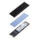 [TK-HM5BK] M.2 SSD�ѥҡ��ȥ���(�֥�å�)