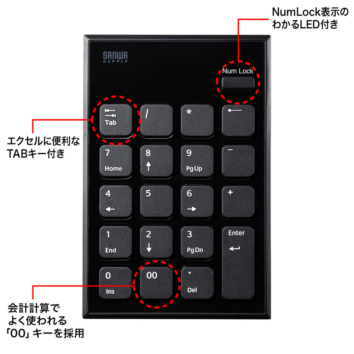 [NT-WL23BK] �Ų��磻��쥹�ƥ󥭡�(�֥�å�)