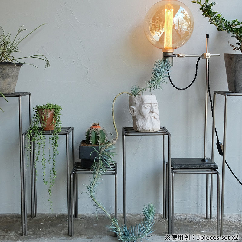 [4589824362731] KNOP plant stands 3pieces set �Υåץץ��ȥ������ �������� �ץ�󥿡�������ɡ�