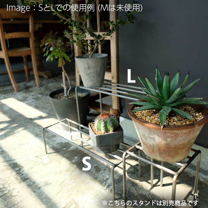 [4589824362786] KNOP plant stands WIDE 3pieces set �Υåץץ��ȥ������ �磻�� �������� �ץ�󥿡�������ɡ�