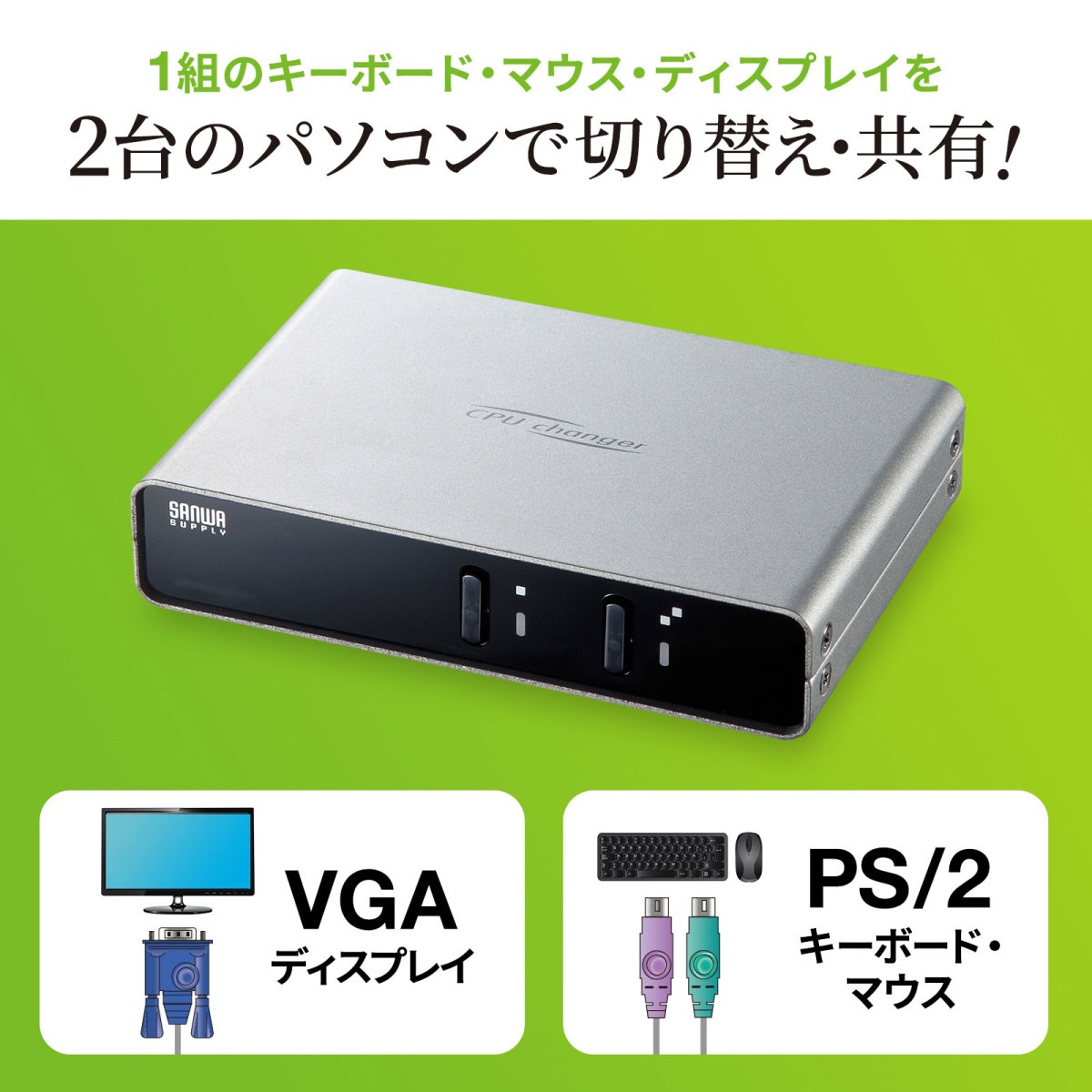 [SW-KVM2LPN2] ѥưش(2:1)