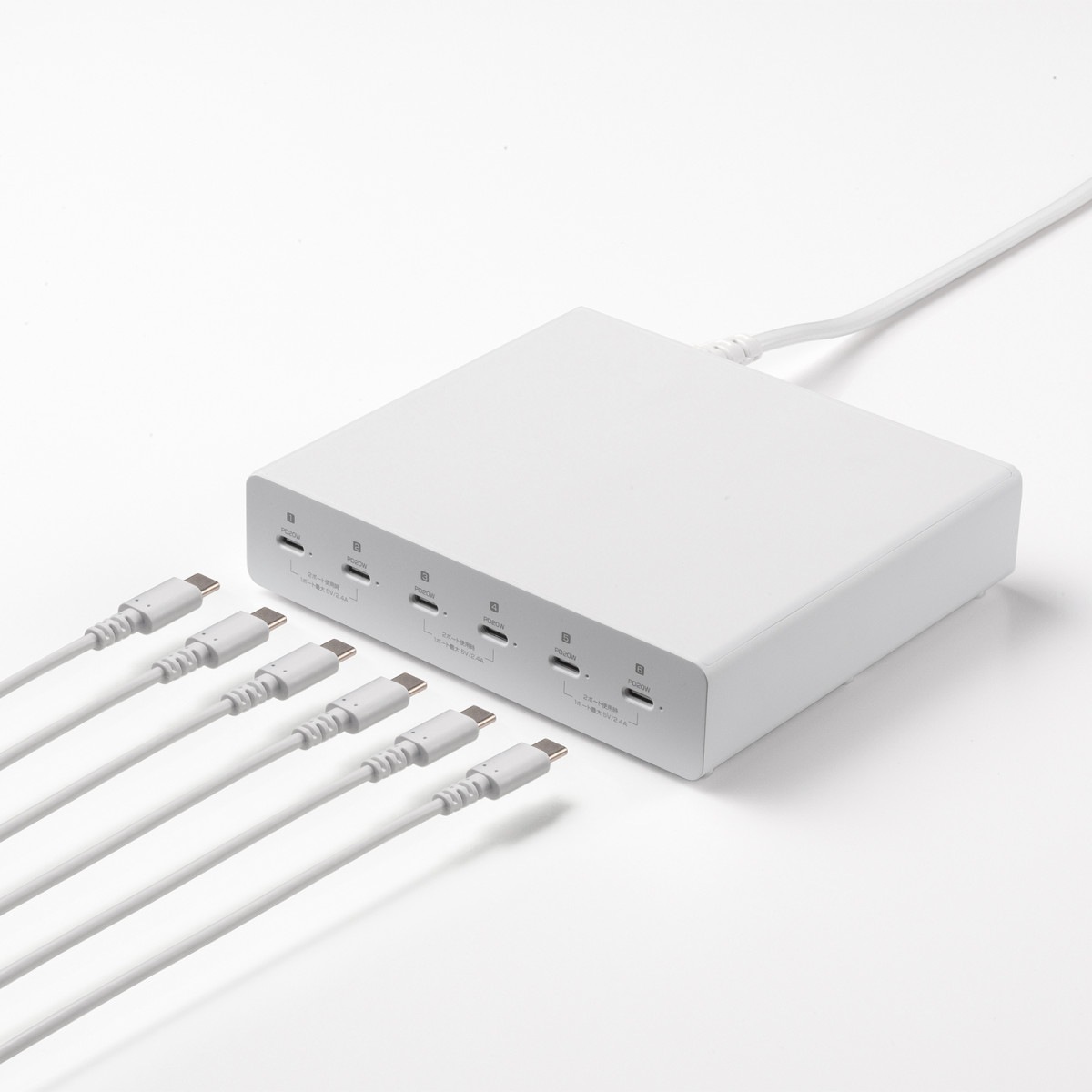 [ACA-PD98] USB PD�б�AC���Ŵ�(6�ݡ��ȡ����72W)