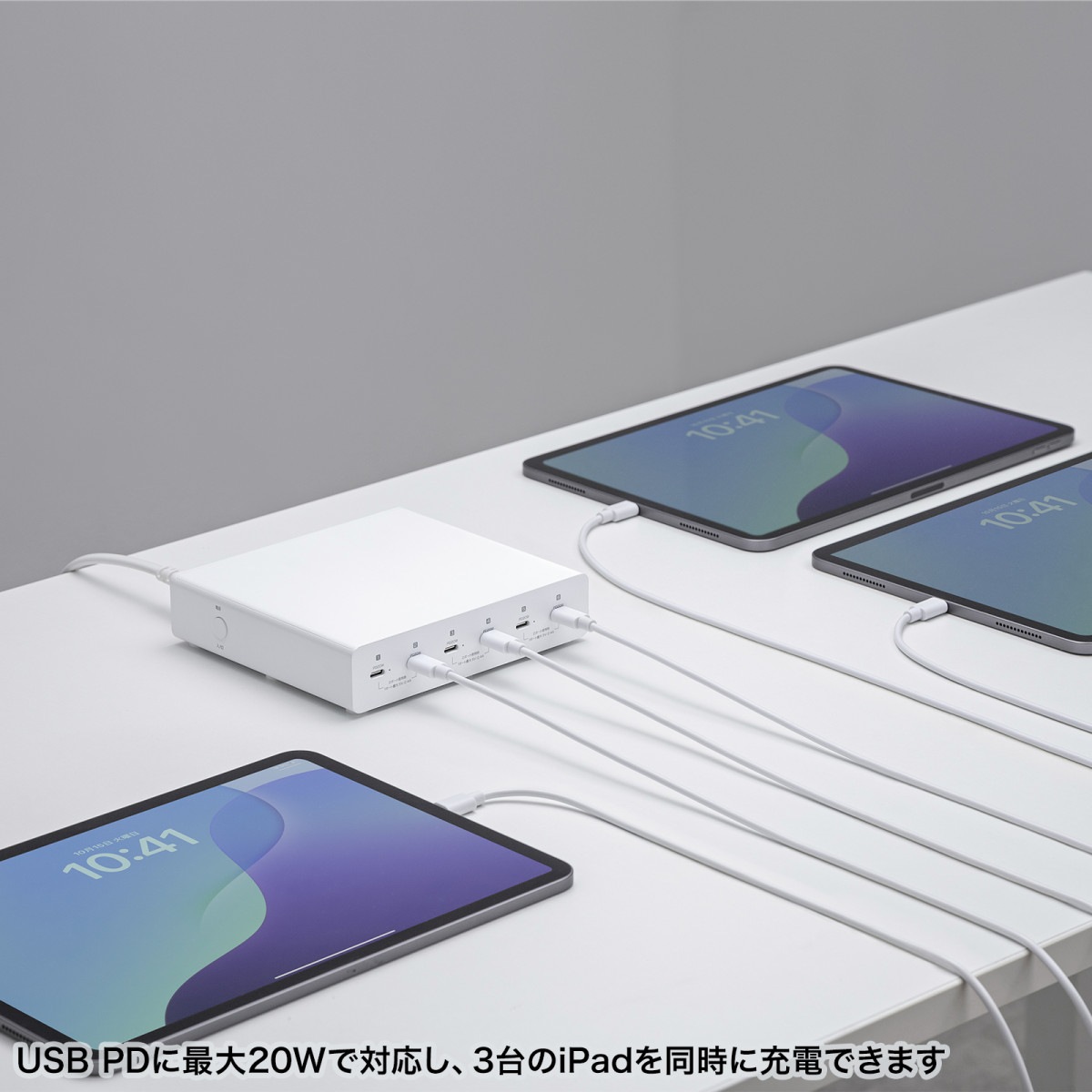 [ACA-PD98] USB PD�б�AC���Ŵ�(6�ݡ��ȡ����72W)