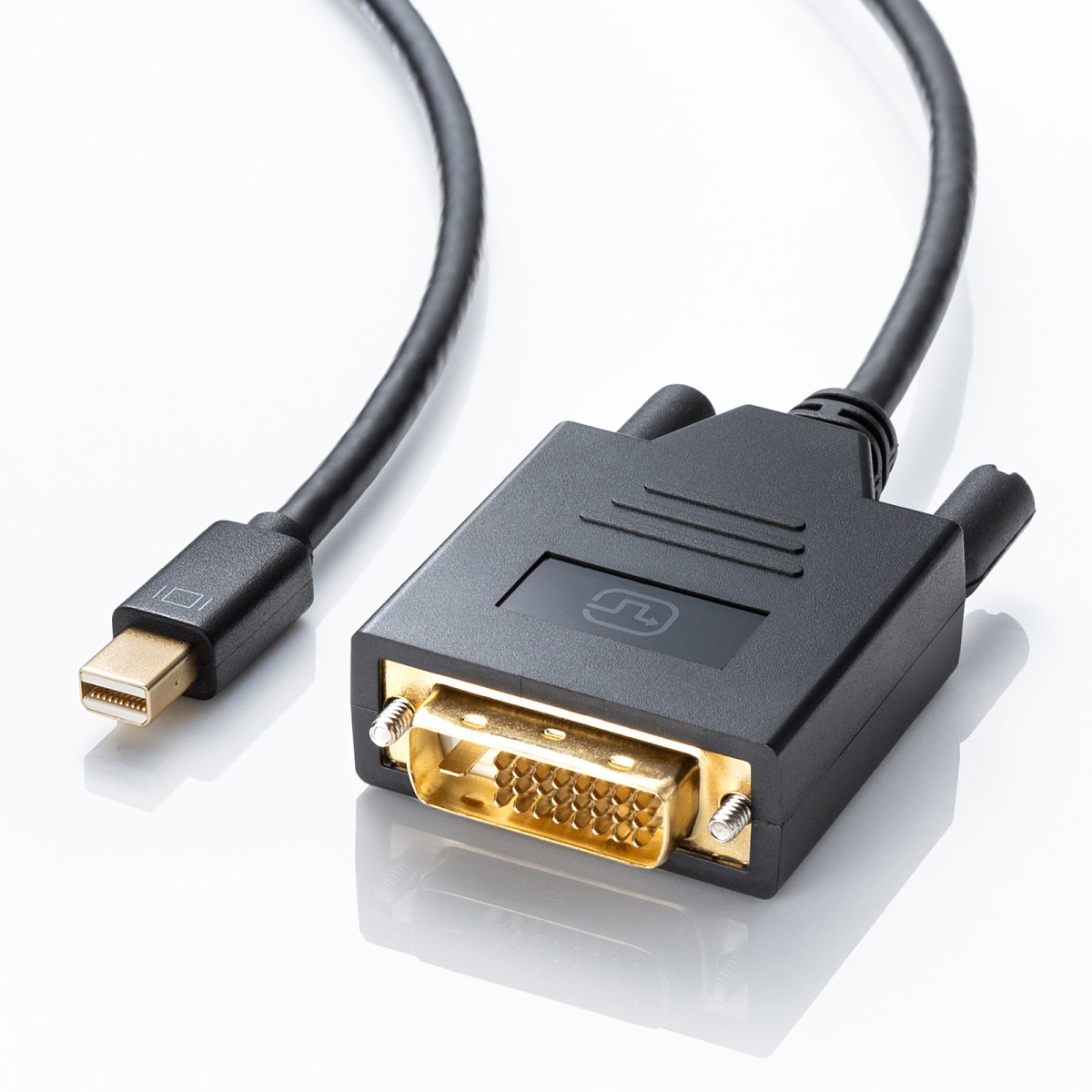 [KC-MDPDVA20K] �ߥ�DisplayPort-DVI�Ѵ������֥� 2m