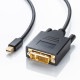 [KC-MDPDVA20K] �ߥ�DisplayPort-DVI�Ѵ������֥� 2m