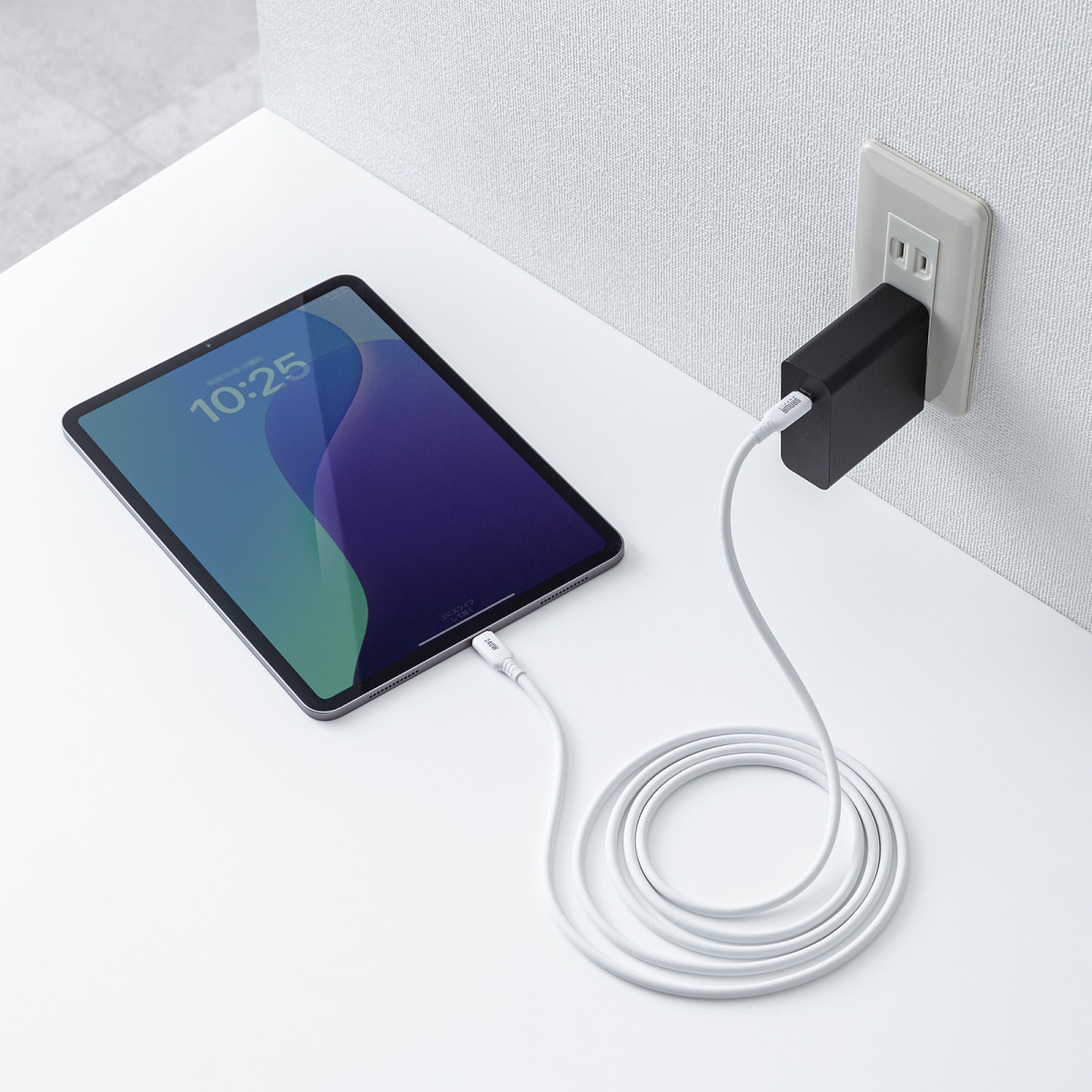 [KU-CCPES20W] USB2.0 Type-C ���ꥳ�󥱡��֥�(PD240W��2m���ۥ磻��)