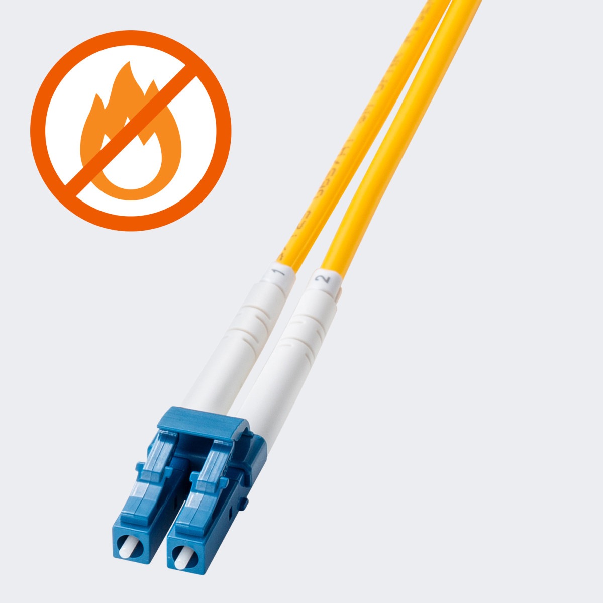 [HKB-HLCSC1-10] �䶯�ᥬ�ͷ����ե����Х����֥�(���󥰥�⡼�ɡ�LC��2-SC��2��10m)