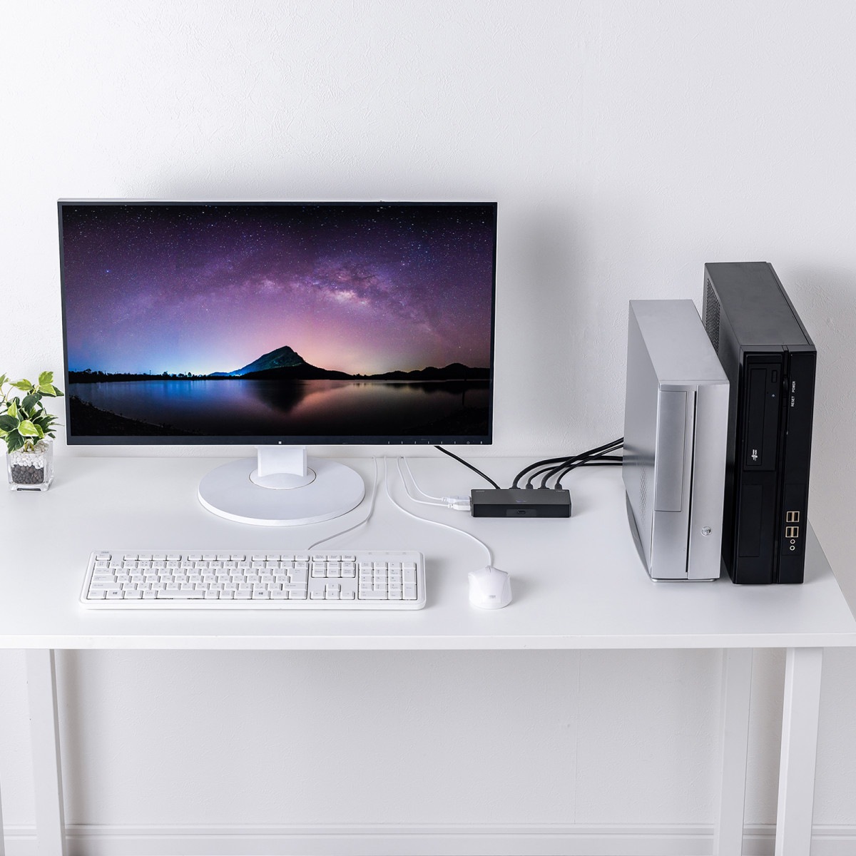 [SW-KVM2HUUS] 4K�б�HDMI�ѥ��������ش�(���ߥ�졼���������ܡ�2:1)