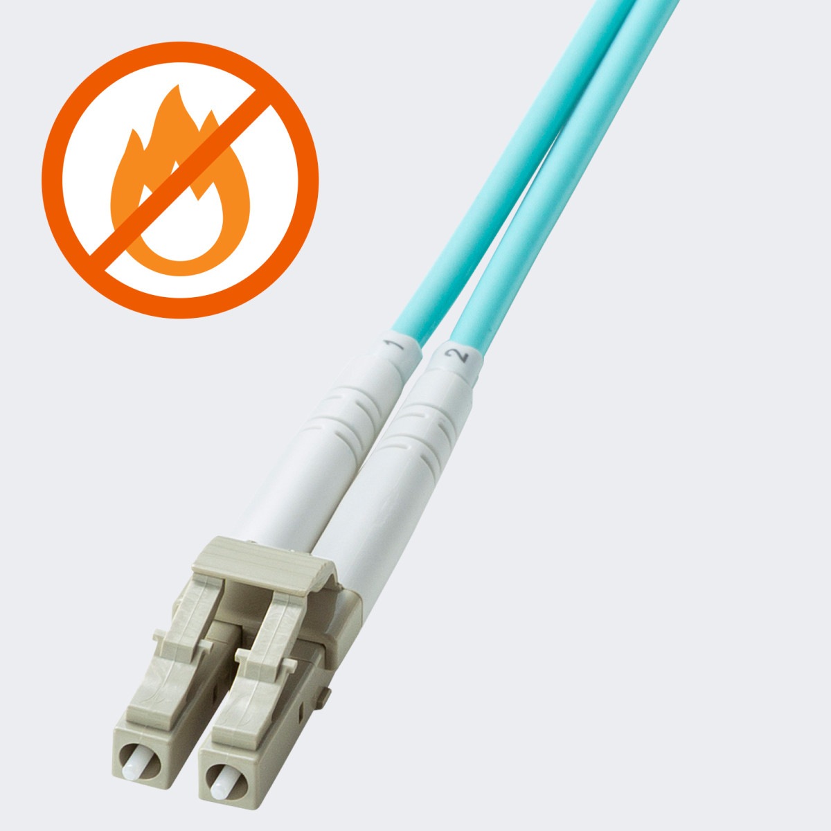 [HKB-HOM3LCLC-05] �䶯�ᥬ�ͷ����ե����Х����֥�(�ޥ��OM3��LC��2-LC��2��5m)