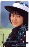 水谷麻里 テレホンカード50 SORD SuperPIPS