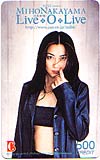 中山美穂 ビットキャッシュカード500
