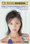 安田美沙子 筆王2005 ウェブマネーカード500