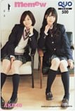 AKB48 memew クオカード500