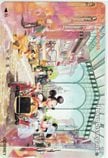 ミッキーと仲間たち 東京ディズニーランド オレンジカード500