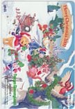 くまのプーさん Merry Christmas 2000 東京ディズニーランド オレンジカード500