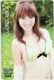山本梓 ヤングチャンピオン烈 クオカード500