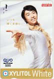 羽生結弦 XYLITOL White ロッテ クオカード500