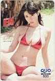 鈴木ふみ奈 月刊エンタメ クオカード500